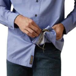 Men's Ariat Rebar Made Tough VentTEK DuraStretch Button Down Work Shirt #10043838 -Western Cowboy Equipment Store 039284d49af13dee7e6fc0a7f5fb9fbe