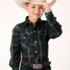 Boy's Roper Snap Front Shirt #01-030-0101-1002 -Western Cowboy Equipment Store 04000805e5df31db6dacb44ce511b214