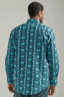 Men's Wrangler Checotah Snap Front Shirt #112318600 -Western Cowboy Equipment Store 077d850cfa1e88a87e3fba6b35885ae5