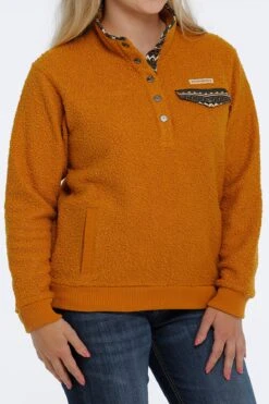 Women's Cinch Polar Fleece Pullover #MAK9817001 -Western Cowboy Equipment Store 0a15fda93e58451acf38f7544ce02aeb