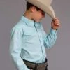 Boy's Roper Light Blue Long Sleeve #11-030-0465-0020BU-C -Western Cowboy Equipment Store 0b263e6efcf4a02397938ee8f4774d22