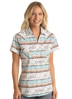 Women's Rough Stock Snap Front Shirt #RSWS1SRZDN