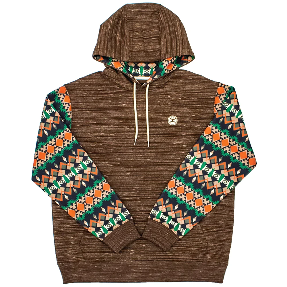 Children's Hooey Brown Aztec Hoodie #HH1192BR-Y 3 Children's Hooey Brown Aztec Hoodie #HH1192BR-Y