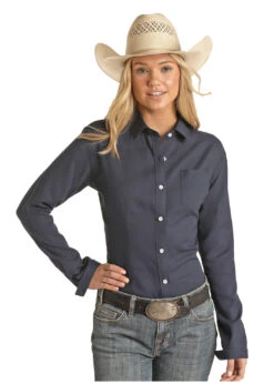 Women's Rough Stock Button Down Shirt #RSWSODR0PC