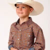 Boy's Roper Snap Front Shirt #03-030-0225-4014 -Western Cowboy Equipment Store 1475802cef1613925fd39f695140688a