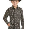 Boy's Rock & Roll Cowboy Snap Front Shirt #RRBSOSRZ19 -Western Cowboy Equipment Store 155347e9c307f5fb3a4171275bd0bcad