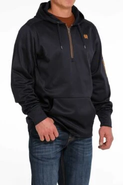 Men's Cinch Black Hoodie #MWK1240001 -Western Cowboy Equipment Store 17634118d7f85af3976221d1d52de96b