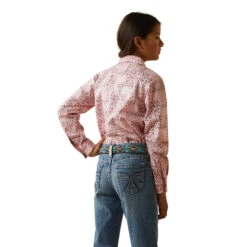 Girl's Ariat Paisley Snap Front Shirt #10043816 -Western Cowboy Equipment Store 18142de5466bdb82ba9ec54c16bc15ec