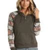 Women's Rock & Roll Cowgirl Hoodie #RRWT94R04G -Western Cowboy Equipment Store 19df49cda62b0e7ecd29c14a768bca2b