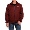 Men's Cinch Burgandy Jacket #MWJ1584001BUR -Western Cowboy Equipment Store 1b63755668ee16abb751c97041a29e1f