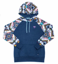 Girl's Hooey Rope Like A Girl Hoody #HH1188NVAZ