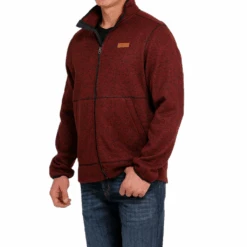 Men's Cinch Burgandy Jacket #MWJ1584001BUR -Western Cowboy Equipment Store 1d647344e4163d7e123066c2757aada0