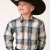 Boy's Roper Plaid Snap Front Shirt #03-030-0278-1048 -Western Cowboy Equipment Store 1de83c504a6591201f84c8daa408a02d