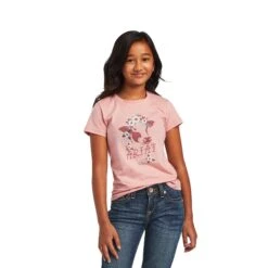 Girl's Ariat REAL Moo-Chacha T-Shirt #10040641