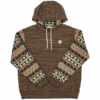 Men's Hooey Brown Aztec Hoodie #HH1192BR -Western Cowboy Equipment Store 229e7027ae9f08f3628ae46be3bfd476