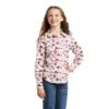 Girl's Ariat REAL Snap Front Shirt #10039507-C