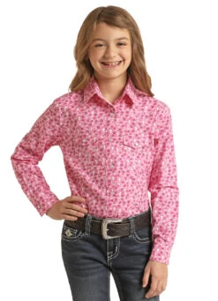 Girl's Panhandle Snap Front Shirt #WLGSOSRZHQ
