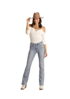 Women's Rock & Roll Cowgirl High Rise Jean #WH-3546 -Western Cowboy Equipment Store 2fc18c82c53798a7af20072627ee3103