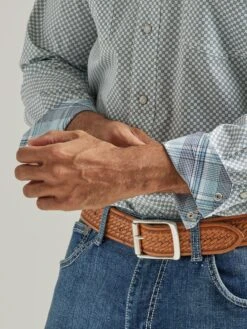 Men's Wrangler Geometric Button Down Shirt #112327798X -Western Cowboy Equipment Store 307c940a17e33e98bf45cd002db31fb0 48136768 9d20 4adf a59f 32232e4087ae