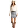 Women's Rock & Roll Cowgirl High Rise Skirt #69H3701 -Western Cowboy Equipment Store 30983fa6df0a9ec3842868824852f1ff