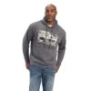 Men's Ariat Pastures Sweatshirt #10041728-C 1 Men's Ariat Pastures Sweatshirt #10041728-C -Western Cowboy Equipment Store 34163c7d422a38ee00ee59158b279190