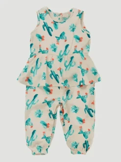 Infant Girl's Wrangler Romper #PQ0552M