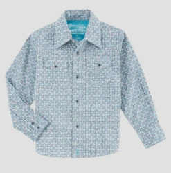Boy's Wrangler 20X Advanced Comfort Snap Front Shirt #112314974
