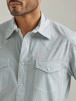 Men's Wrangler Geometric Button Down Shirt #112327798X -Western Cowboy Equipment Store 3aa9981cbe4c8de31771afb6b0ecf33c cd9dda94 3547 4ef7 825c d5c422e41e2c