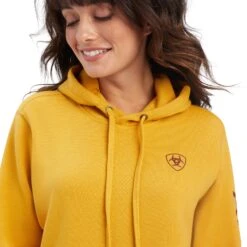 Women's Ariat REAL Classic Arm Logo Hoodie #10041636 -Western Cowboy Equipment Store 3bd438248ae24a6443926456ec54052e