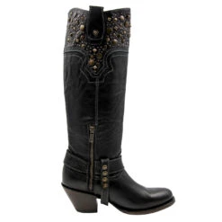 Women's Black Star Levelland Western Boot #WBRO001 -Western Cowboy Equipment Store 3ebe6b5875411b5ed5b53f2aafeee191