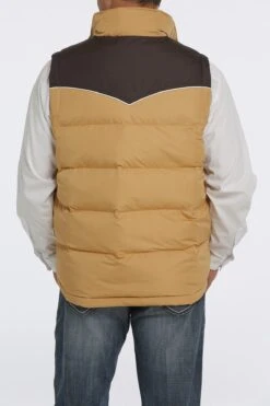 Men's Cinch Quilted Vest #MWV1578001GLD -Western Cowboy Equipment Store 3ef69f48ffb91b8b3a6c15176b56fdde