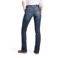 Women's Ariat R.E.A.L. Perfect Rise Analise Stackable Straight Leg Jean #10039603-C -Western Cowboy Equipment Store 40d8d1792773536d1ada5db2889ed3e8