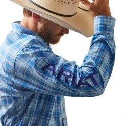 Men's Ariat Hogan Pro Team Button Down Shirt #10043872 -Western Cowboy Equipment Store 4236a18353c1c6e069c51611749dfa4f