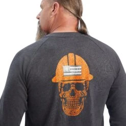 Men's Ariat Rebar Cotton Strong Roughneck Graphic T-Shirt #10041588 -Western Cowboy Equipment Store 442dee771b6261a7c061ff5566b7a8bb