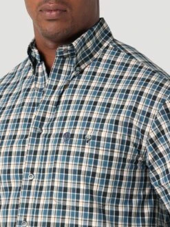 Men's Wrangler George Strait Button Down Shirt #112317187 -Western Cowboy Equipment Store 44fe9088344644844c9bea9a65b58f37