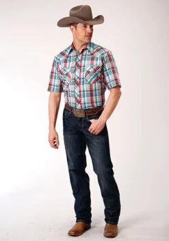 Men's Roper Snap Front Shirt #01-002-0101-4025 -Western Cowboy Equipment Store 45d5459e68e3deee272a3b214e700220