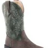 Youth Roper Brown & Green Western Boot #09-119-1224-2991 -Western Cowboy Equipment Store 4d63bd3369f2a18cf754a9917444920a