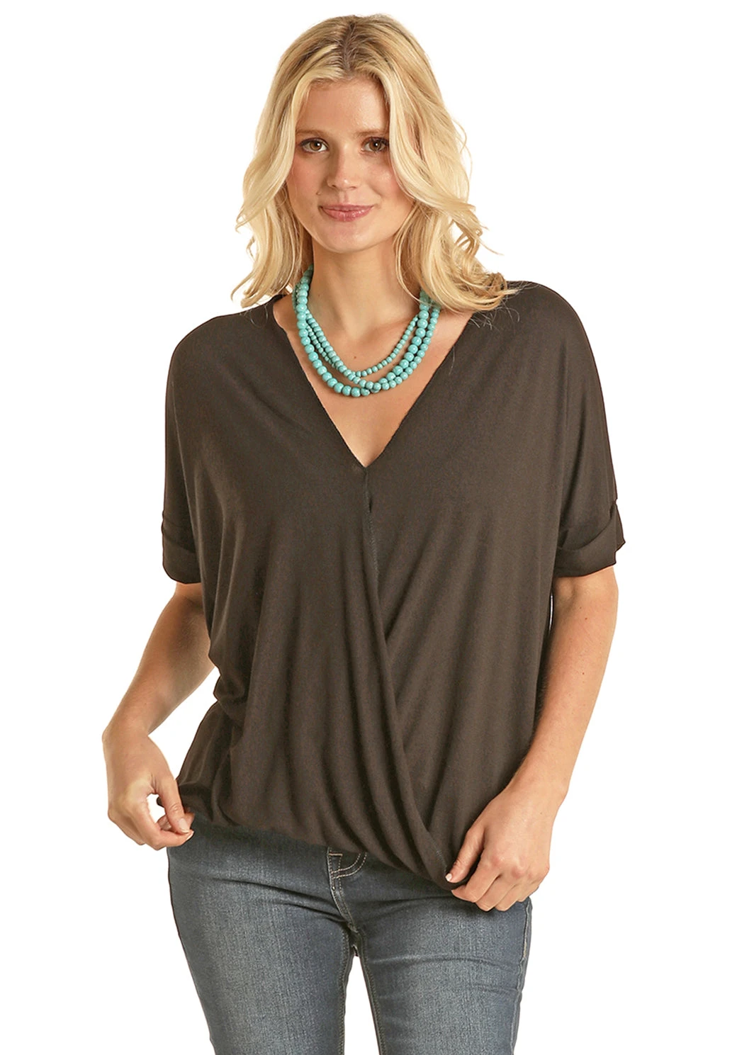 Women's White Label Blouse #WLWT21R1VN 3 Women's White Label Blouse #WLWT21R1VN