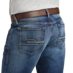 Men's Ariat M4 Low Rise Stretch 3D Clovis Stackable Straight Leg Jean #10037968 11 Men's Ariat M4 Low Rise Stretch 3D Clovis Stackable Straight Leg Jean #10037968 -Western Cowboy Equipment Store 53b7d033f2b61a9c99aa61776d26f9d8