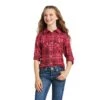 Girl's Ariat REAL Snap Front Shirt #10039506-C -Western Cowboy Equipment Store 53e2760f05e1aeaf233cb2c0aea57439