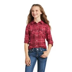 Girl's Ariat REAL Snap Front Shirt #10039506-C