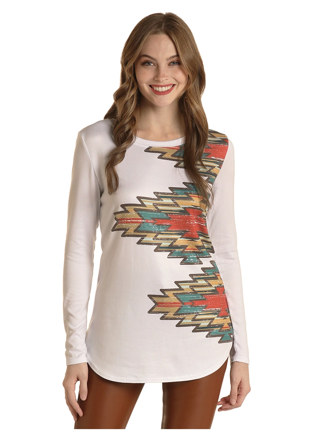 White Label Women's Panhandle Swing T-Shirt #WLWT21R019 3 White Label Women's Panhandle Swing T-Shirt #WLWT21R019