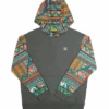 Boy's Hooey Roughy Summit Hoody #RH1191CHOR-Y