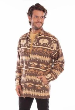 Men's Scully Shirt Jacket #5336 -Western Cowboy Equipment Store 56323d56dd3513f52c057a25cdfa456c