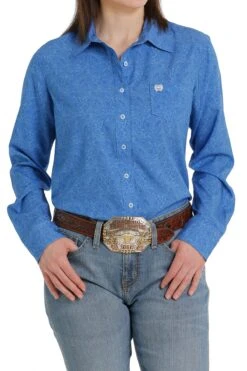 Women’s Cinch Button Down Shirt #MSW9163014 -Western Cowboy Equipment Store 565543363e5f45aae77d510447716484