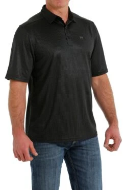 Men's Cinch Arenaflex Polo Shirt #MTK1863022 -Western Cowboy Equipment Store 58b4b67f0254d4a091fc1ba9768cbac3