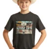 Boy's Rock & Roll Cowboy Dale Brisby T-Shirt #RRBT21RZMA -Western Cowboy Equipment Store 597831db89f3e4b7b1da7dc974c84834
