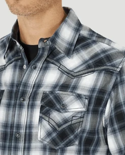 Men's Wrangler Rock 47 Snap Front Shirt #112317113 -Western Cowboy Equipment Store 5ca85942847d52c8e3b5bf4ad1f24f30