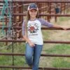 Cinch Girl's Cruel Girl T-Shirt #CTK3530028WHT -Western Cowboy Equipment Store 5f07cc1ac2a16d16b3f43dd23a395f1d