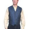 Men's Scully Dress Vest #RW164 -Western Cowboy Equipment Store 64eebf9f3d0704e0f07d60e18f534975